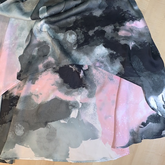 MINKPINK Silky High Low Halter Style Tie Dress - Picture 4 of 8